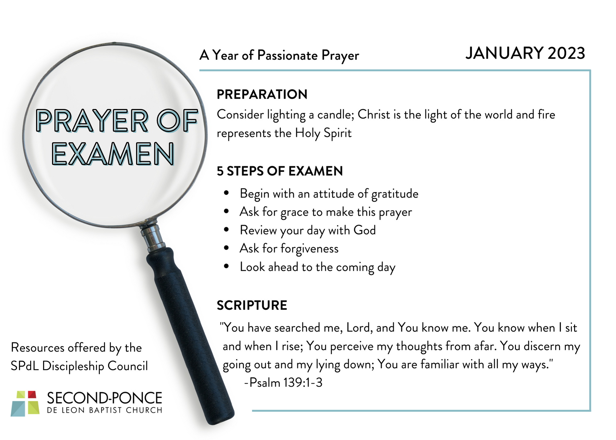 A Year of Passionate Prayer — Second-Ponce